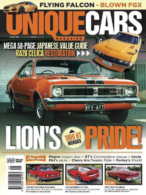 Title details for Unique Cars Australia by Prime Creative Media Pty Ltd - Available